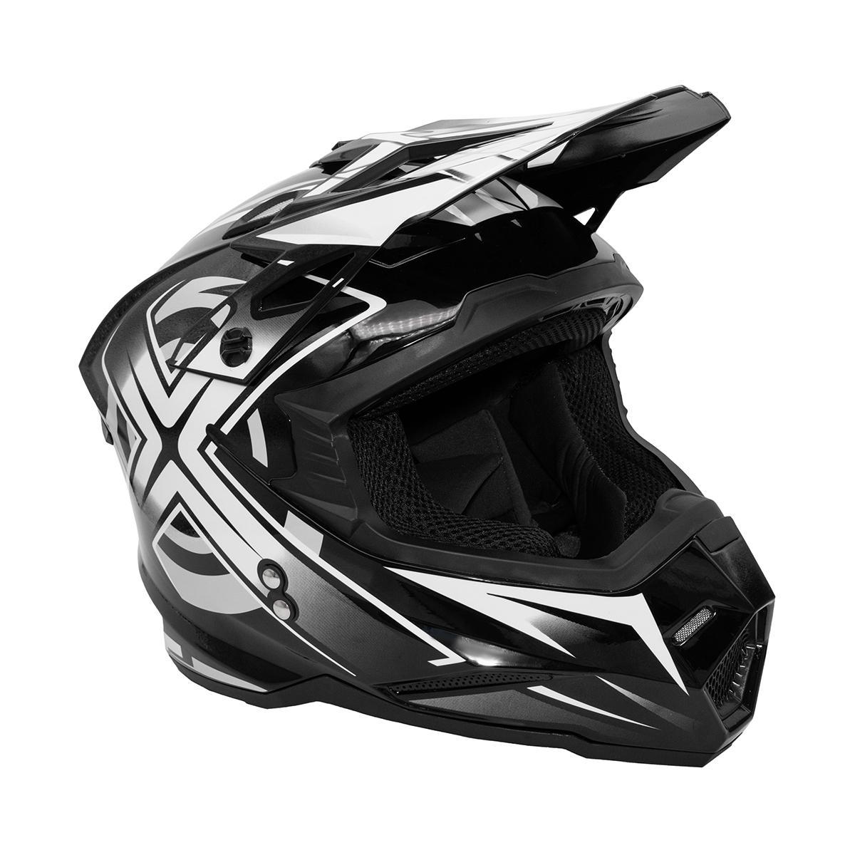 Шлем KIOSHI Holeshot 801 кроссовый black/white