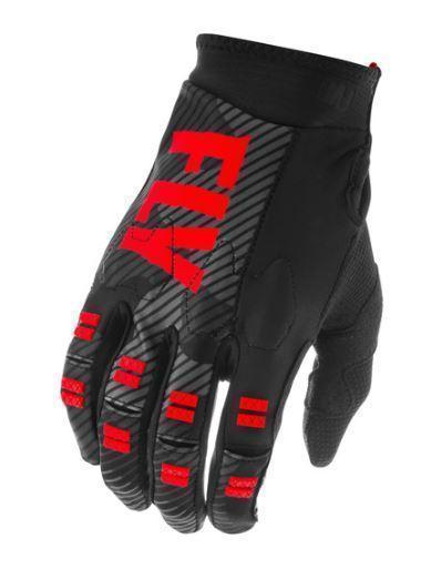 Перчатки FLY RACING EVOLUTION DST красные/чёрные (2020)