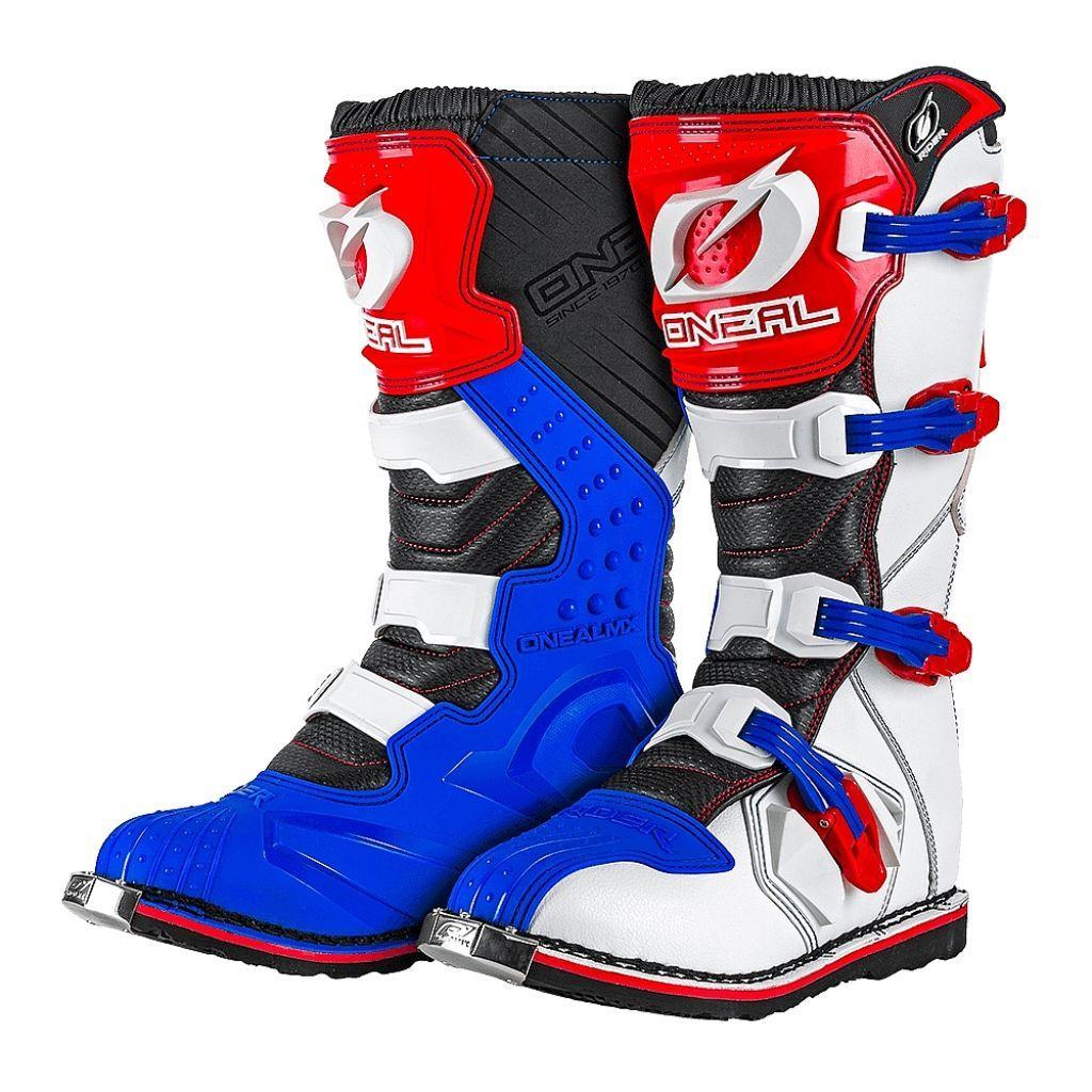 Мотоботы ONEAL RIDER BOOT blue/red/white