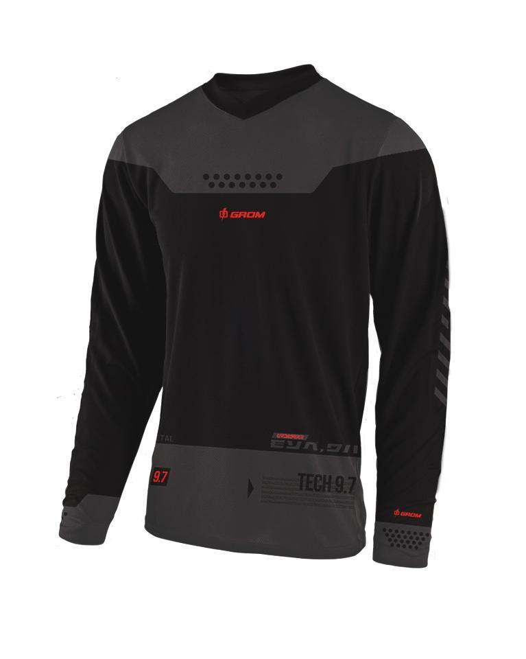 Джерси кросс GROM Tech Unit grey