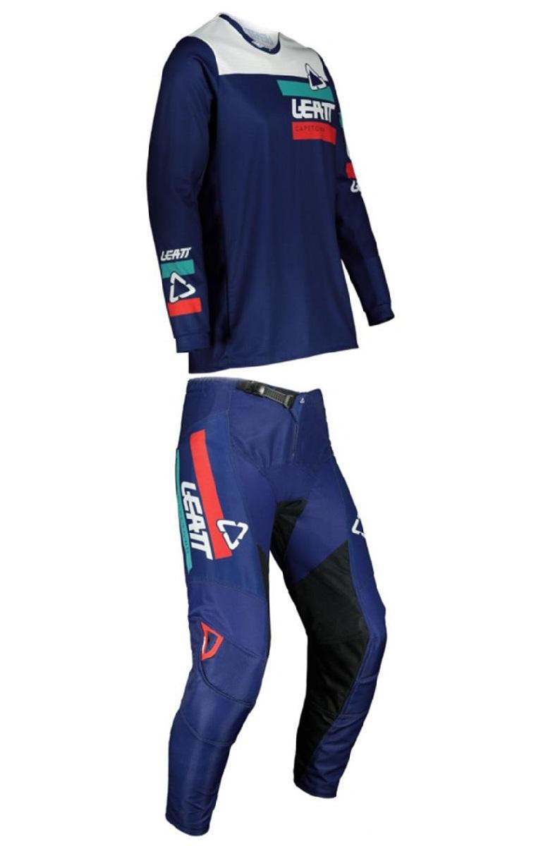 Комплект джерси и мотоштаны детский Leatt Moto 3.5 Mini Ride Kit Royal