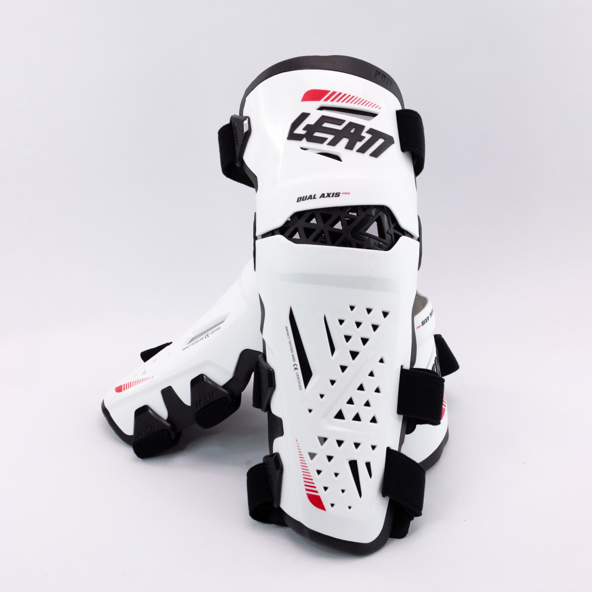Наколенники Leatt Dual Axis Pro Knee & Shin Guard White