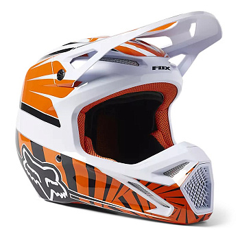 Шлем подростковый Fox V1 Goat Youth Helmet Orange